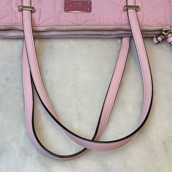 Kate Spade Bag Purse Handbag NY Wilson Road Quilted Kaylie Baby Weekend Travel - Picture 11 of 16